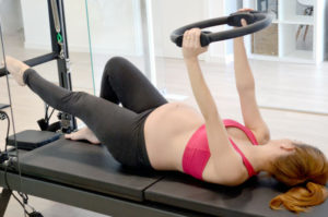 pilates maquina embarazada